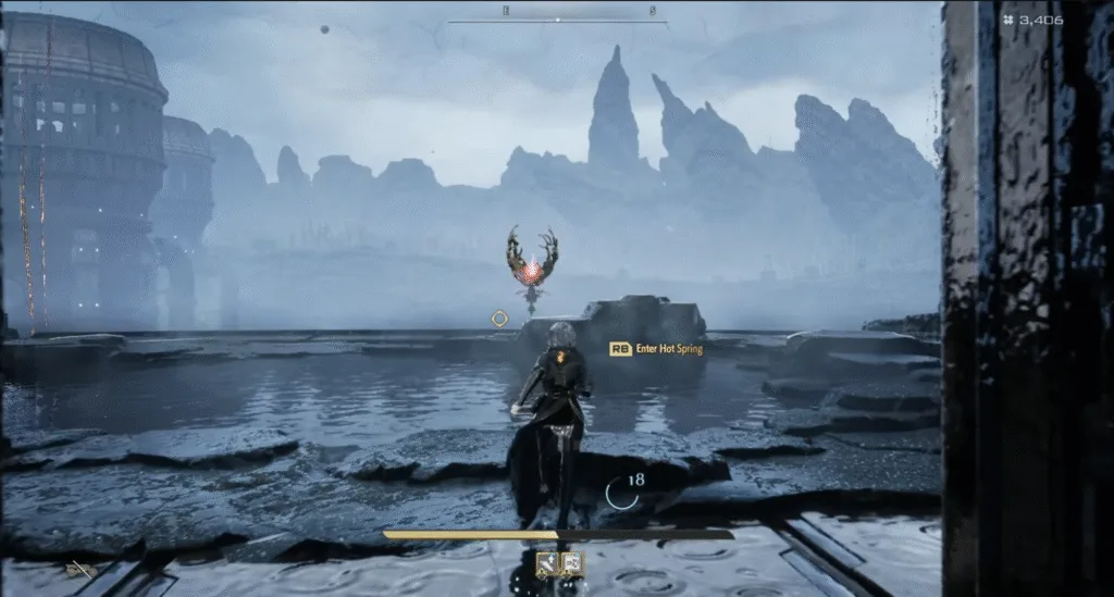 Valley Overlook Hot Spring location Code Vein 2