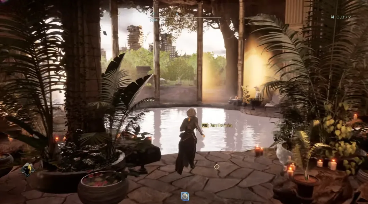 magmell hot spring location Code Vein 2