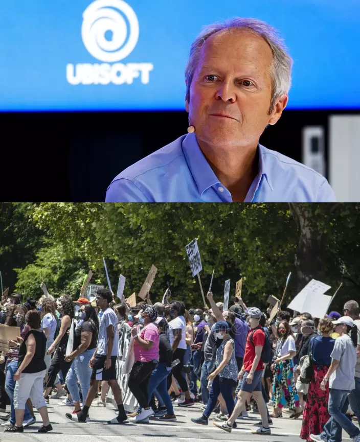 Ubisoft Protest against CEO