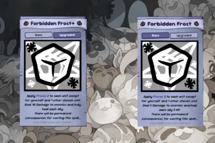 Forbidden Frost and Forest+ Spell Explained Mewgenics