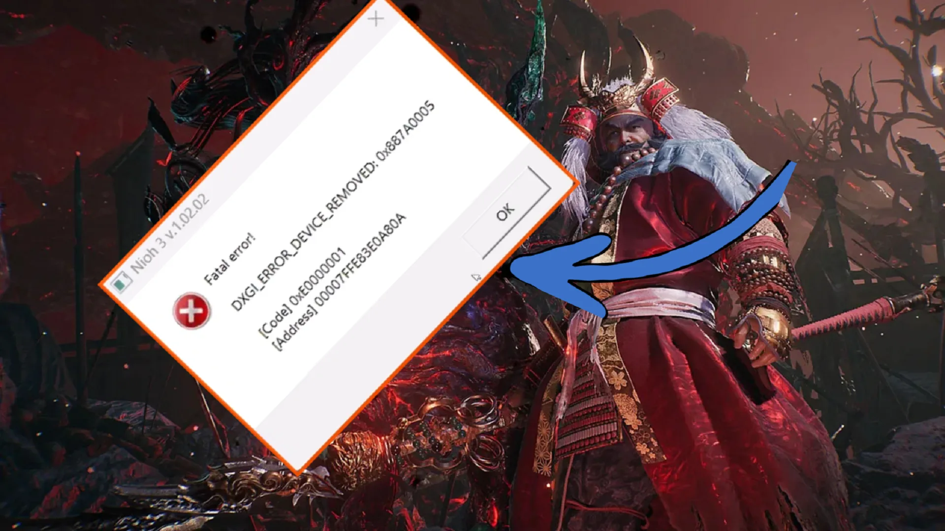 How to Fix NIOH 3 Fatal Error DXGI Device Removed Crash