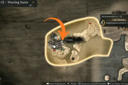 Nioh 3 Cell Keys in Lake Hamana Horie Castle