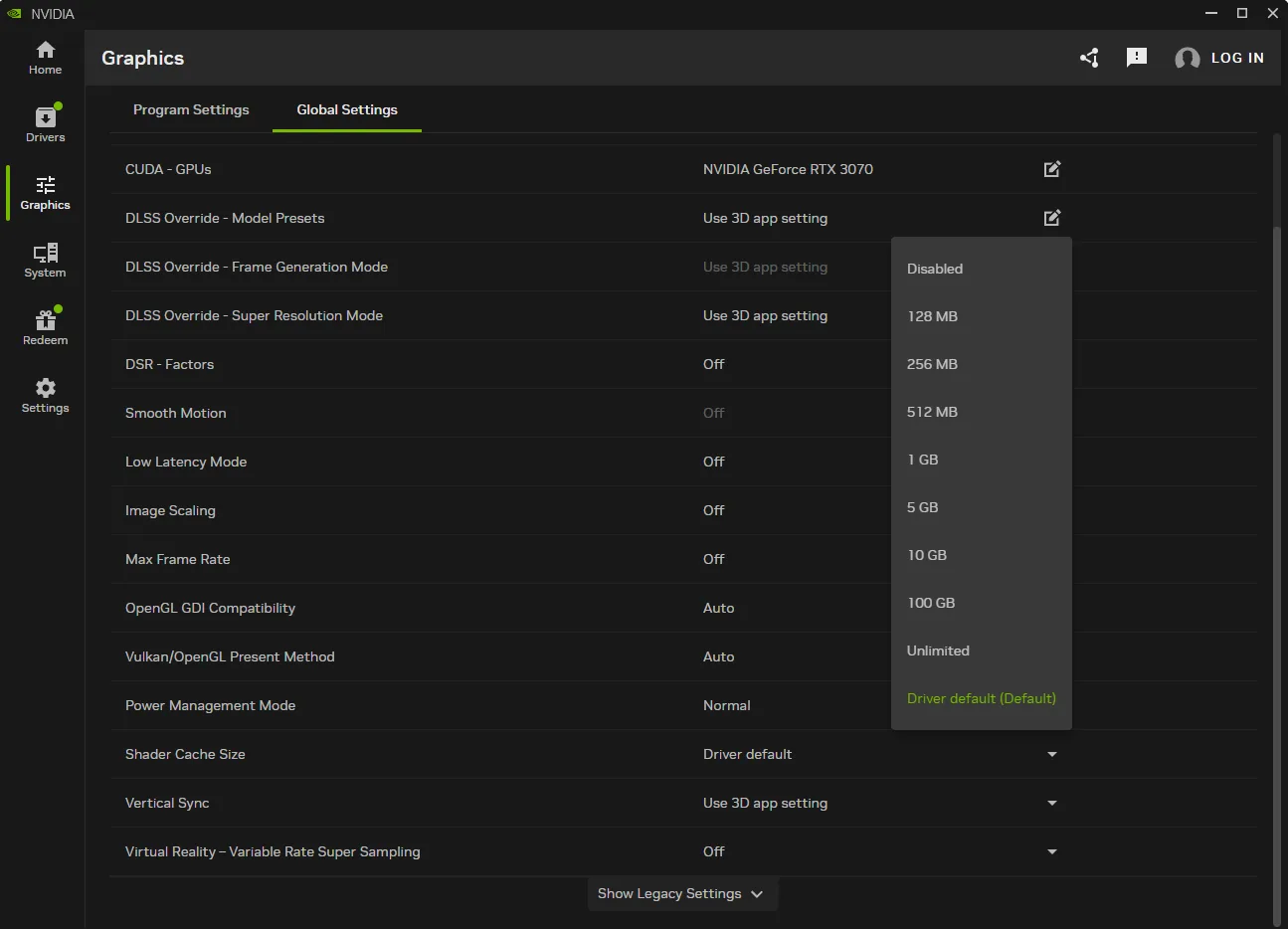 increasing shader cache size in High on Life 2