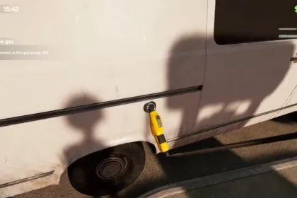 Refuel Gas Pump in Roadside Research