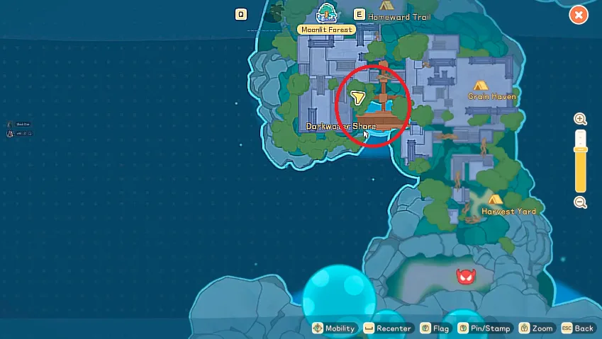 glowfish in starsand island