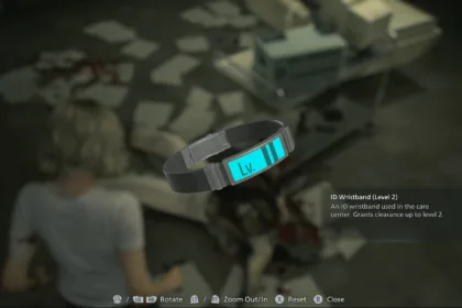 how to get ID Wristband Level 2 in RE Requiem