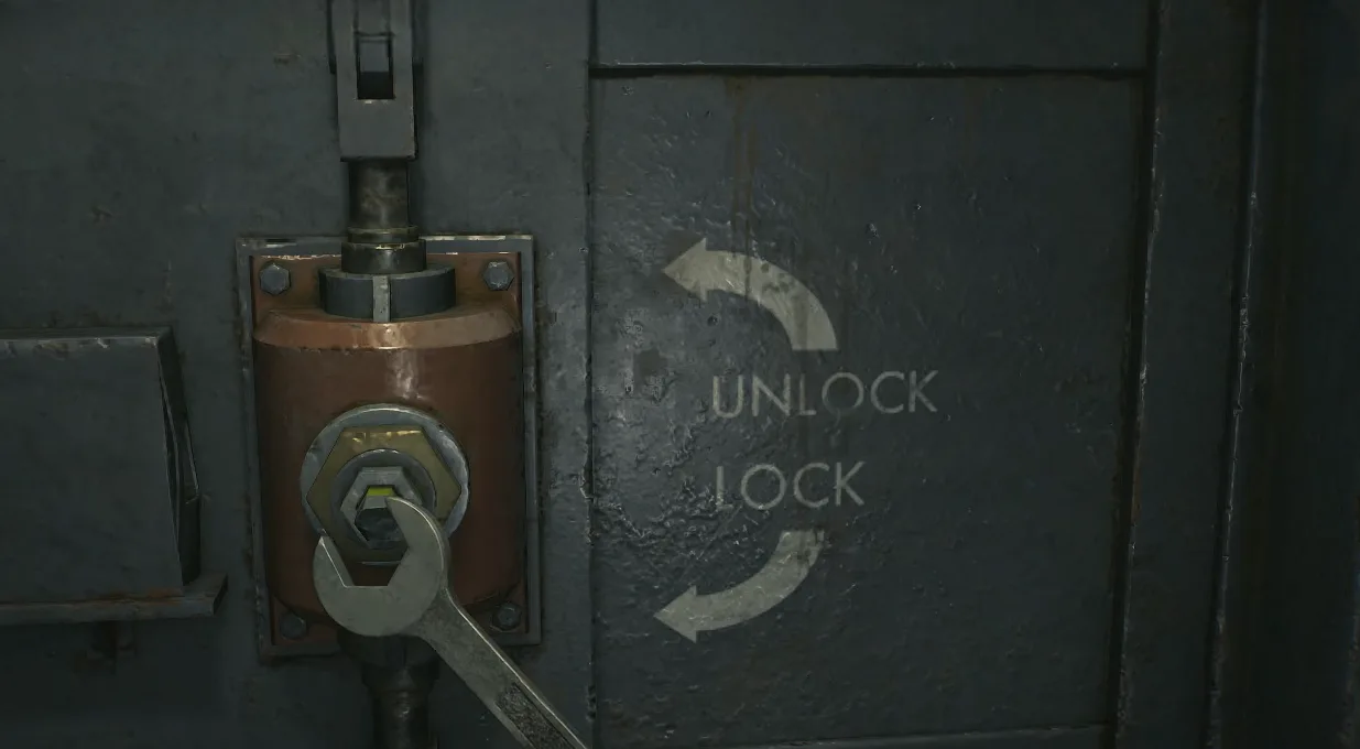 opening the Cold Storage in Resident Evil Requiem