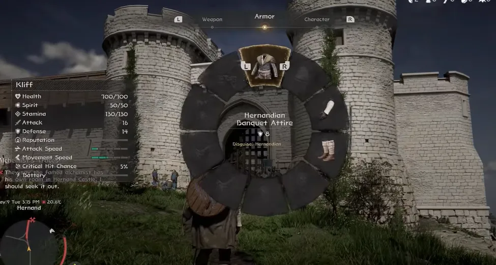 where to get Hernandian Banquet Attire