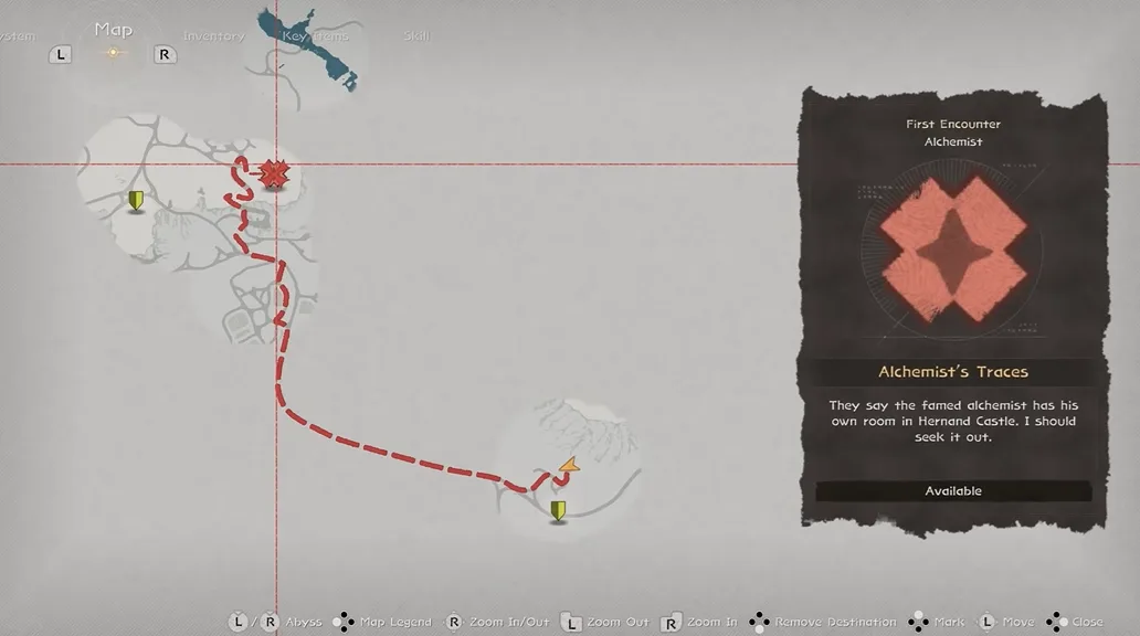 How to Find Alchemist's Traces in Crimson Desert