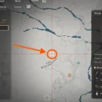 Location of Elowen Witch house in crimson dessert