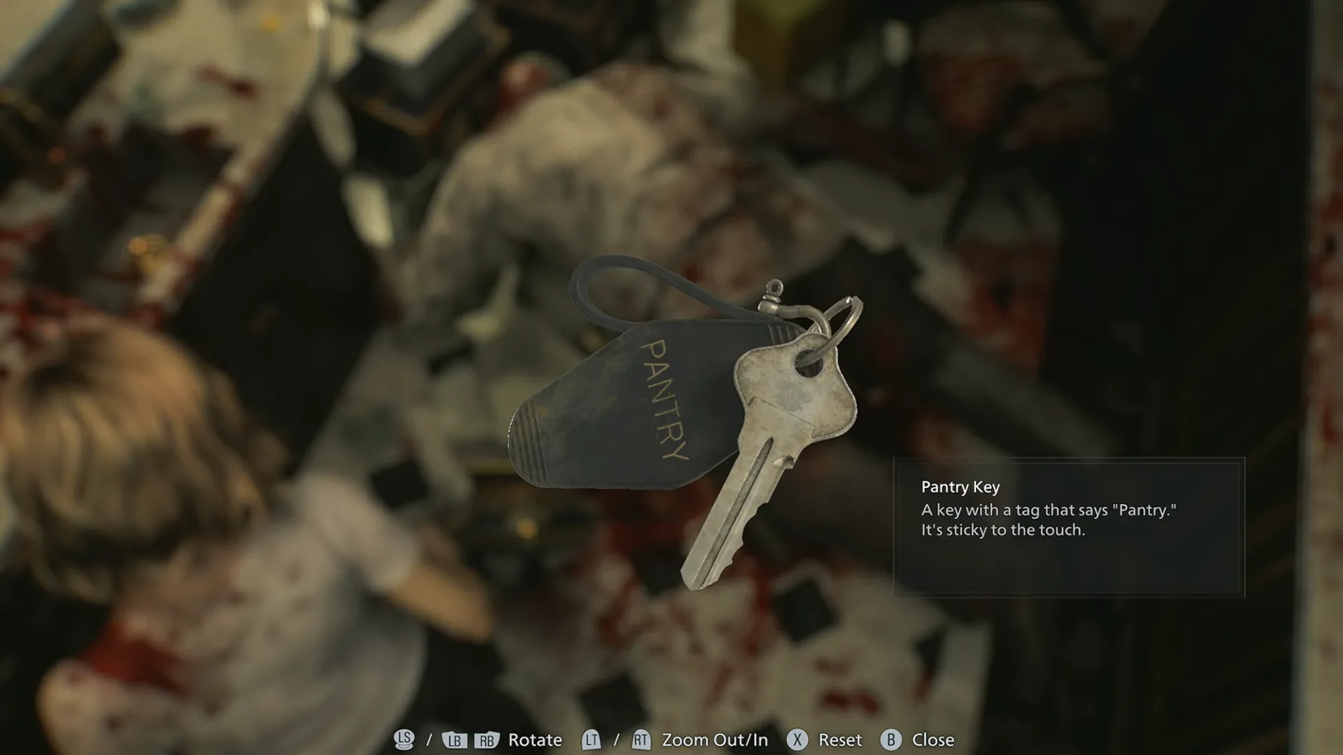 Pantry Key Location RE Requiem