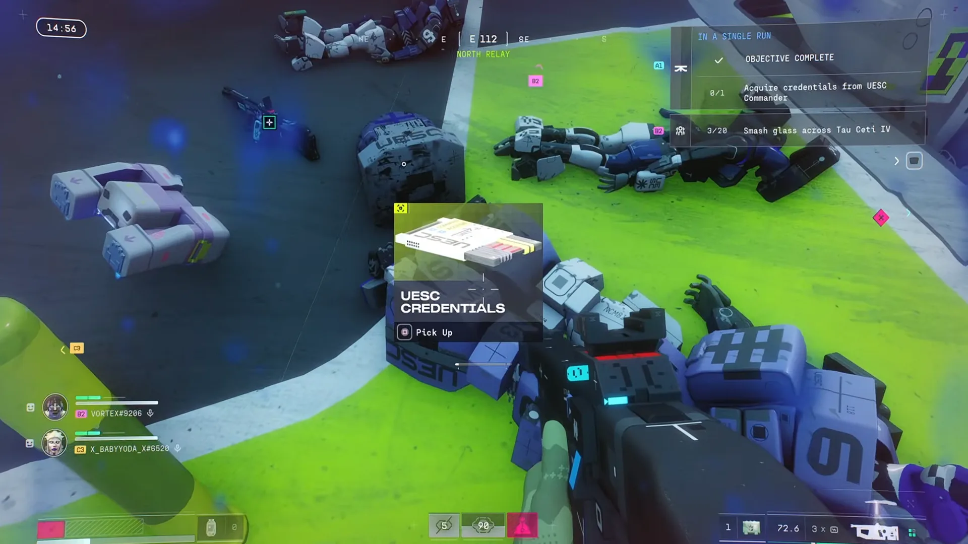 Trace Commander Location at Terminal South of South Relay