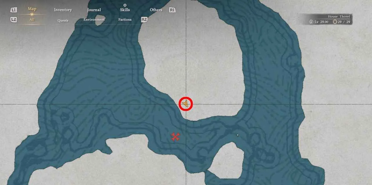 first pensive statue location in Crimson Desert