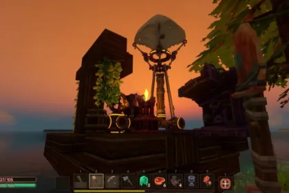 how to craft the flying ship in Everwind